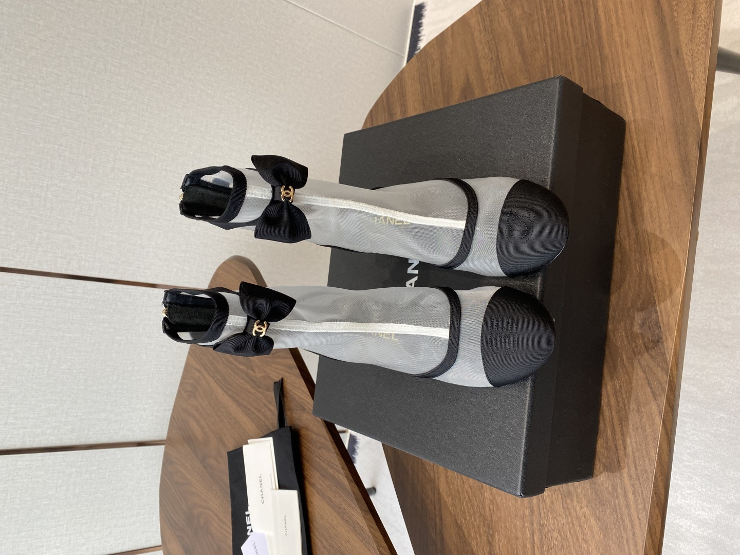 ua Ch*el short boots 5cm heel