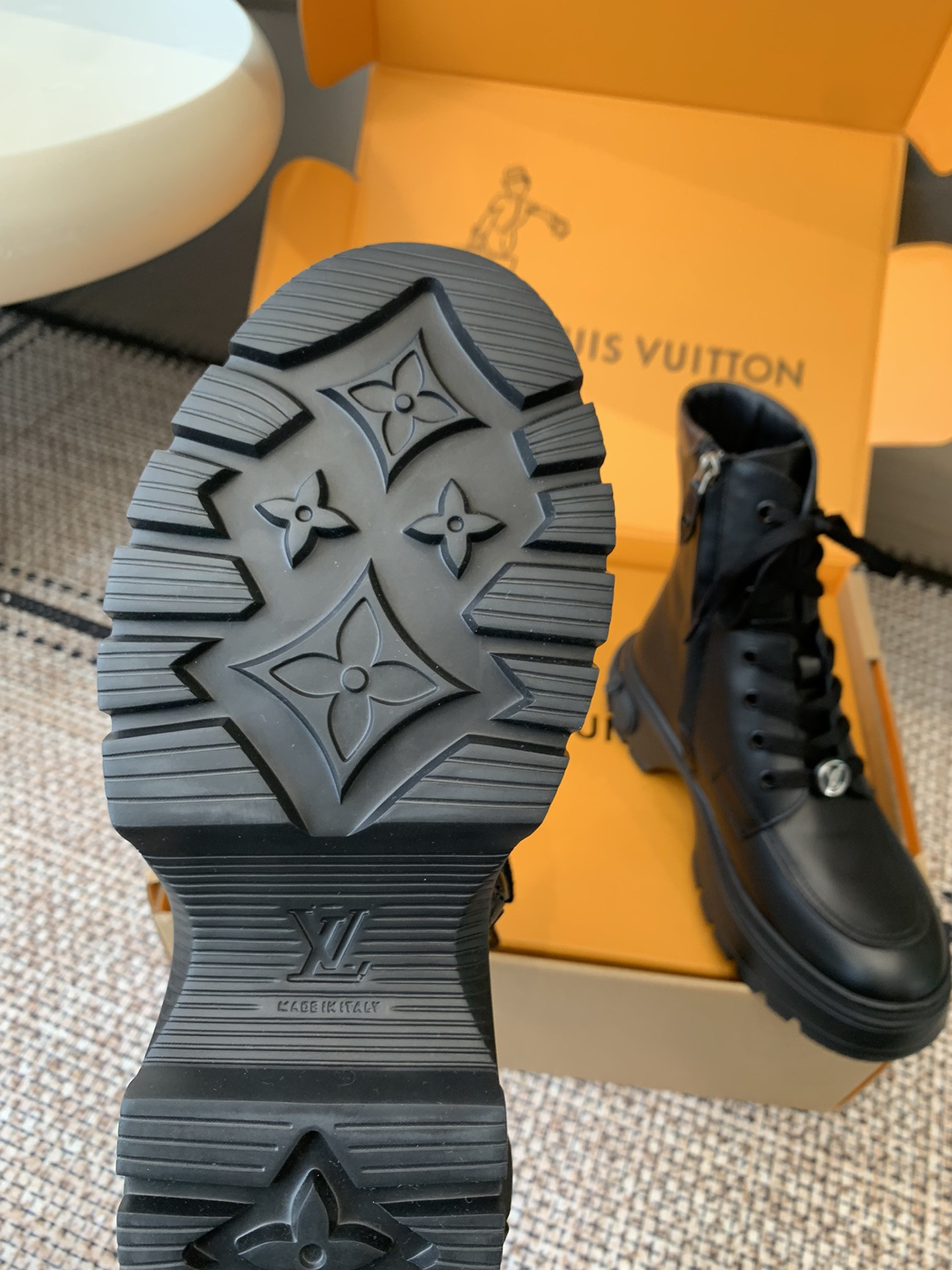 UA LV Squad Lace-up Ankle Boot