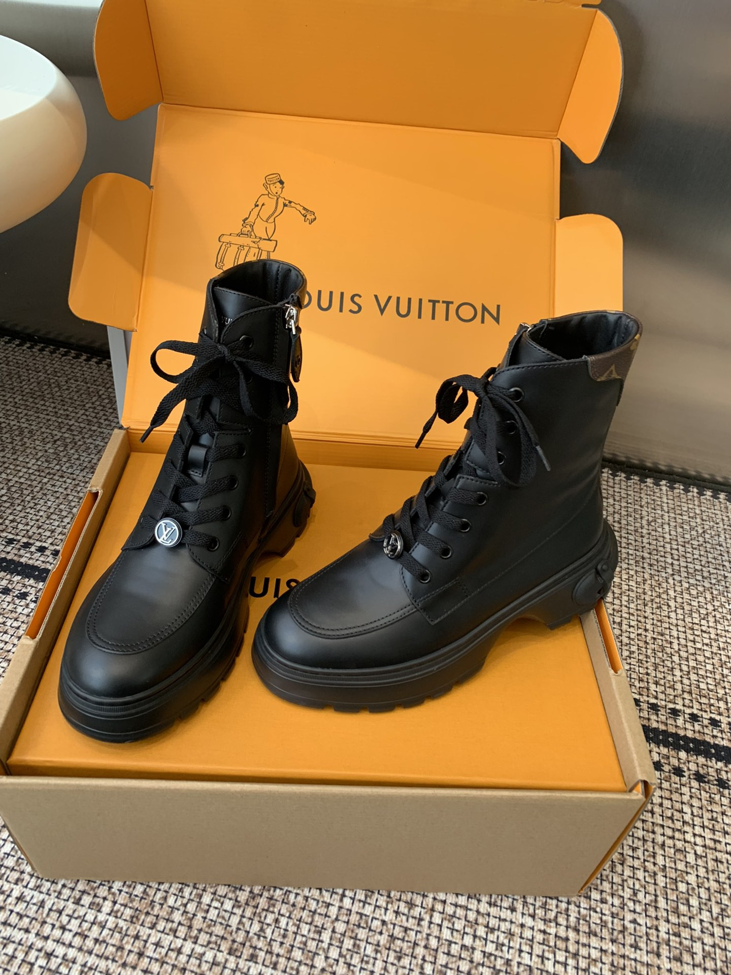 UA LV Squad Lace-up Ankle Boot