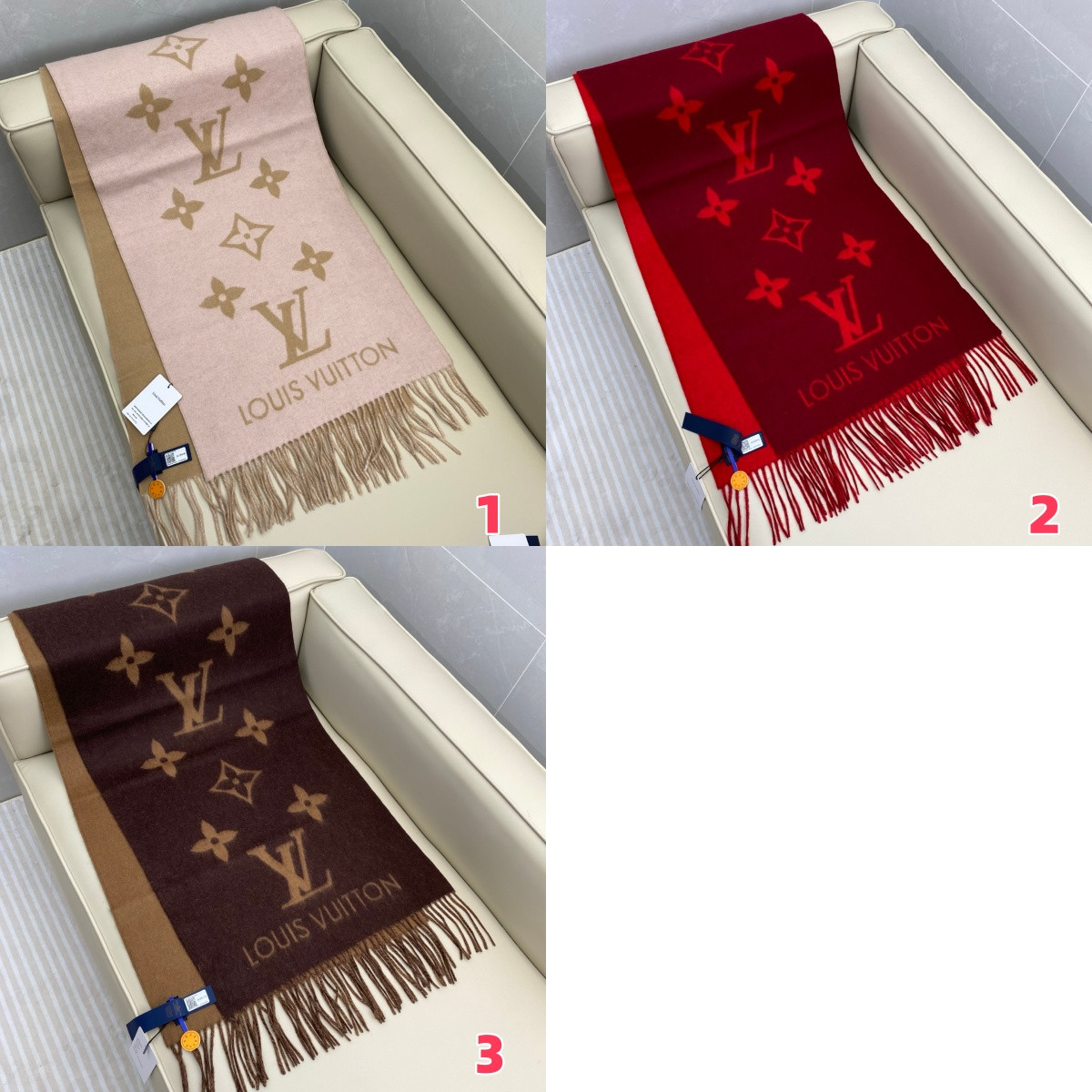 l0*is V*t0n reykjavik scarf 45x190cm 100% cashmere