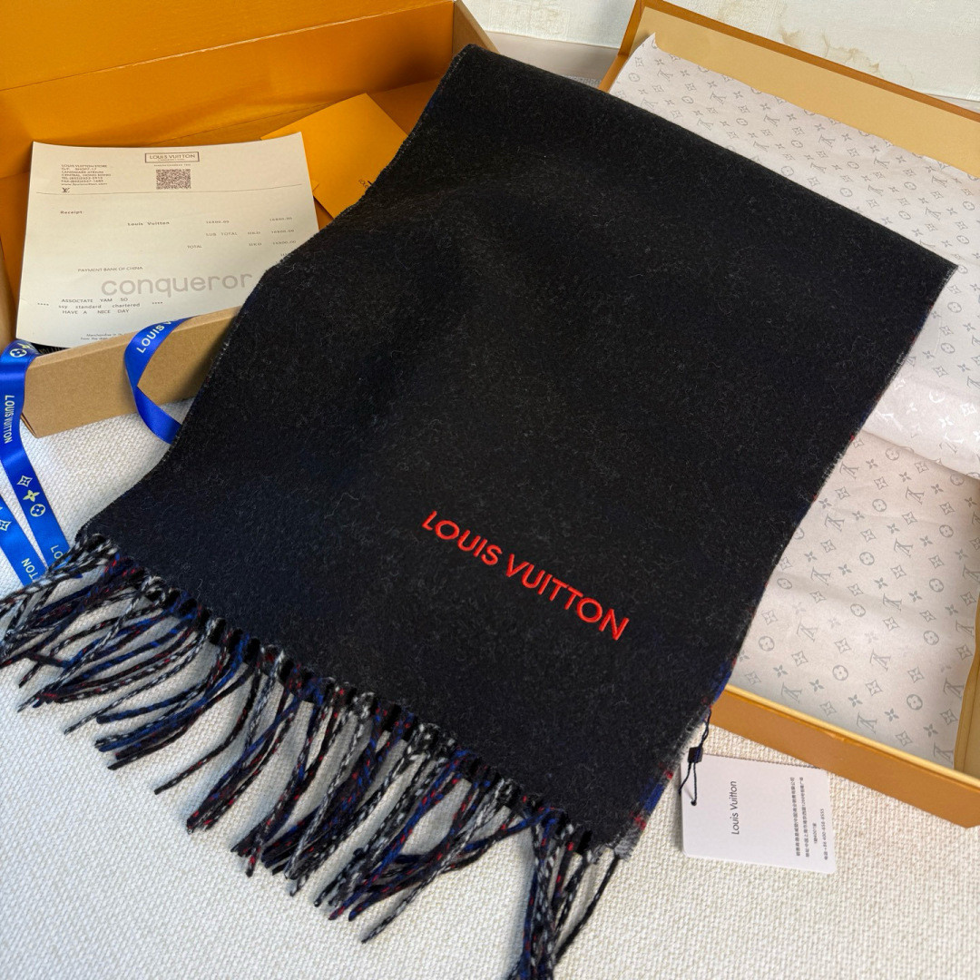 l0*is V*t0n double-sided scarf 35x200cm