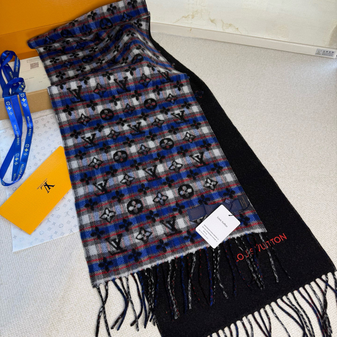 l0*is V*t0n double-sided scarf 35x200cm