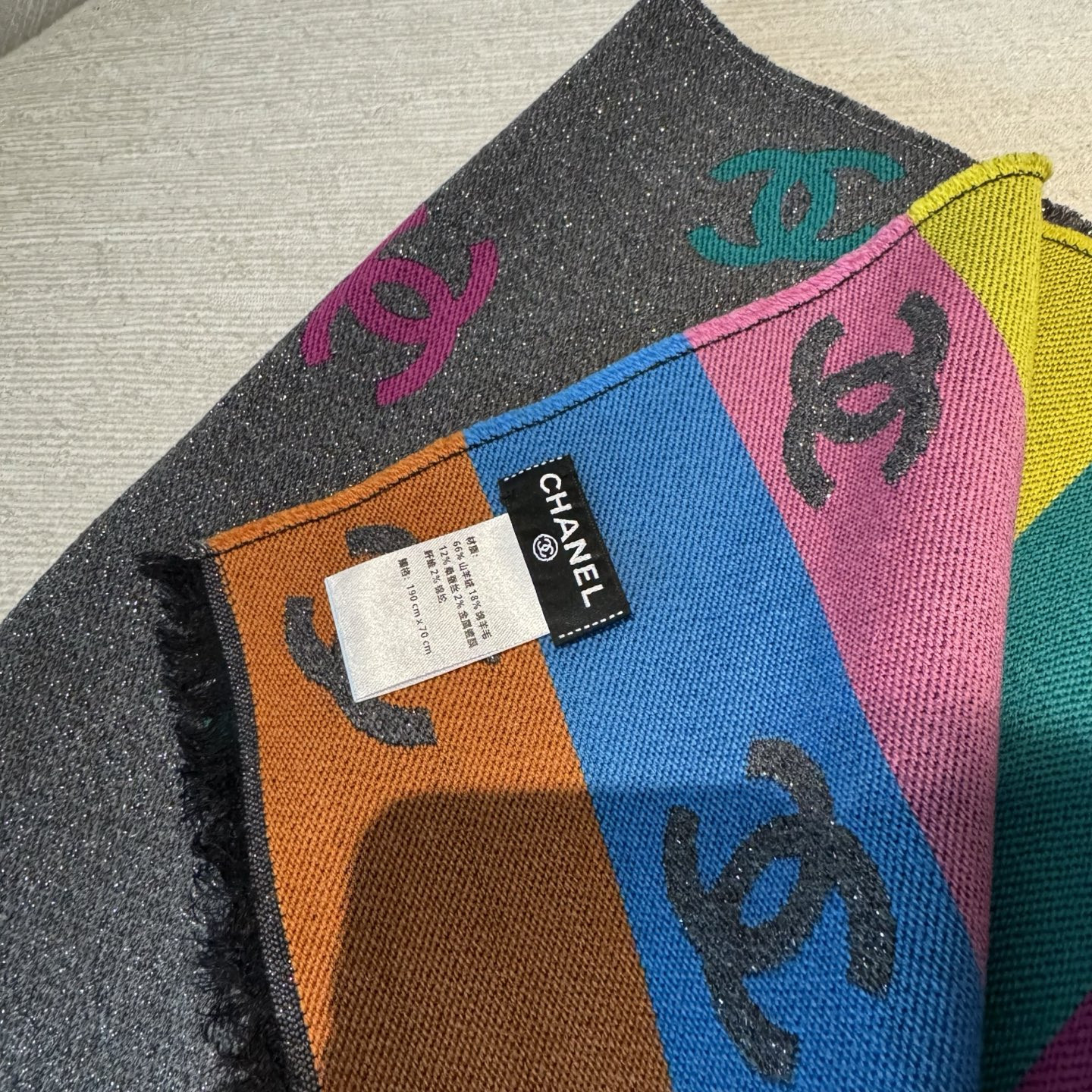 Ch*el scarf 70x180cm