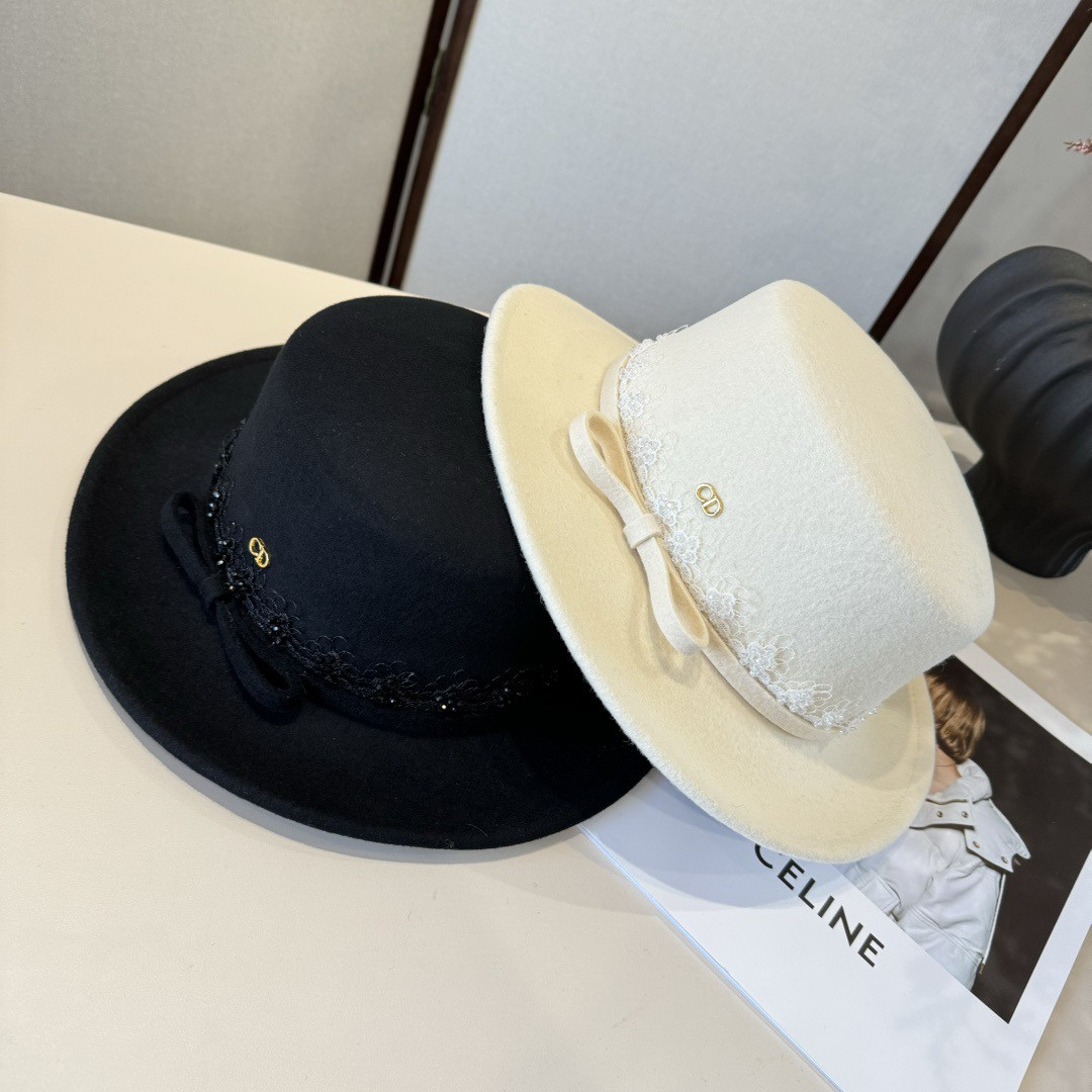 D*or wool felt hat 57cm head circumference