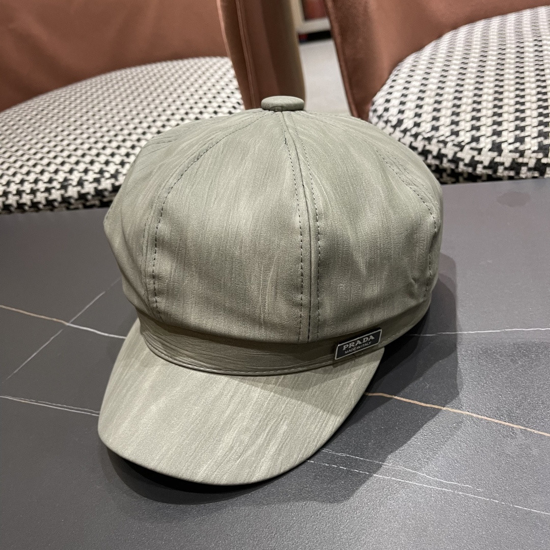 Pra*a newsboy cap