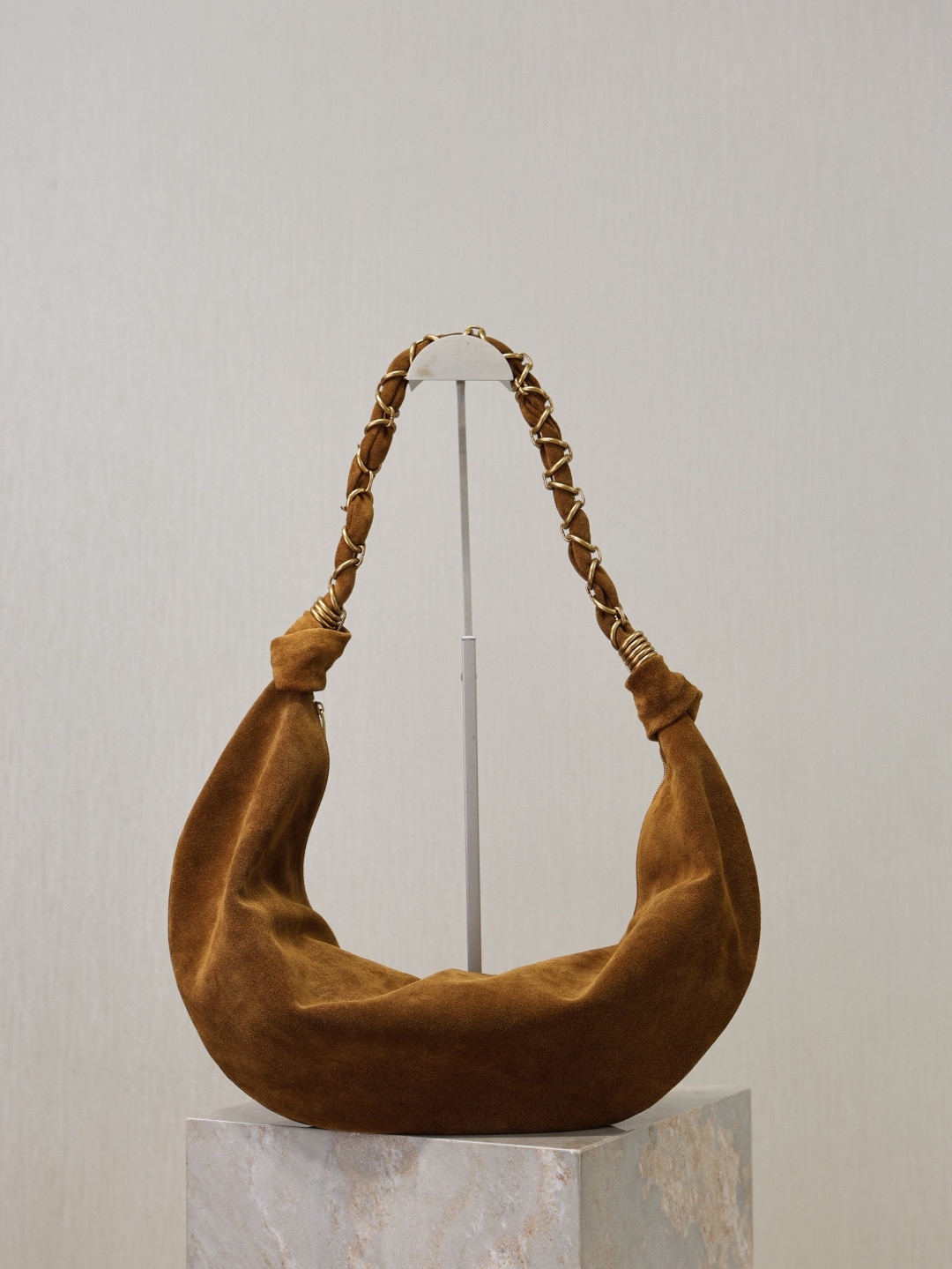 Y*L amalia hobo in suede 23-62x28x4cm