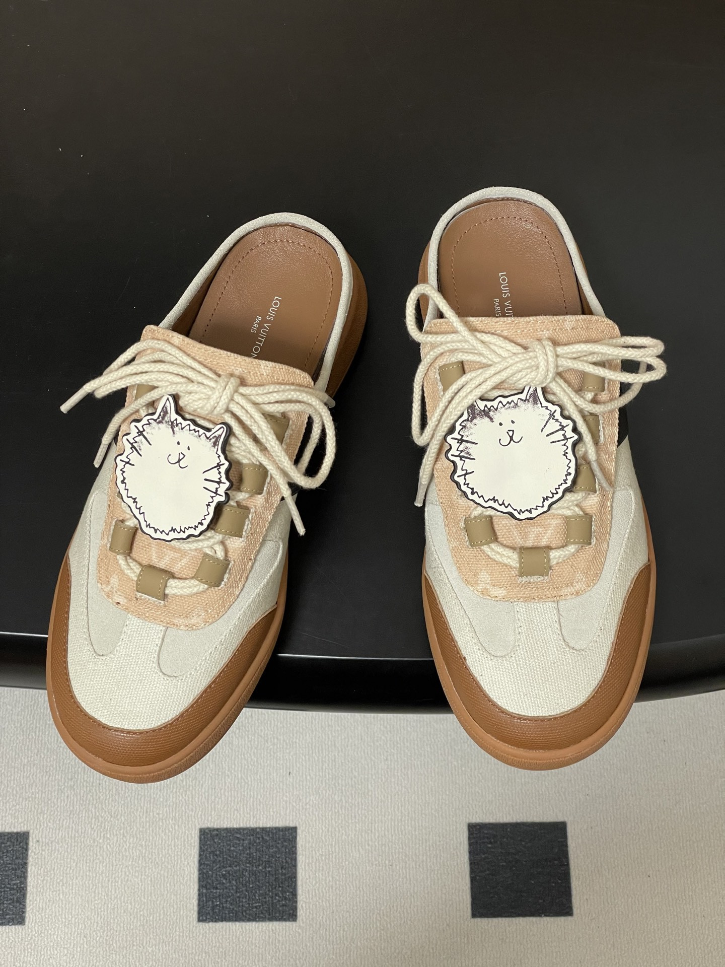 UA LV LOUS Open-Heel Sneakers