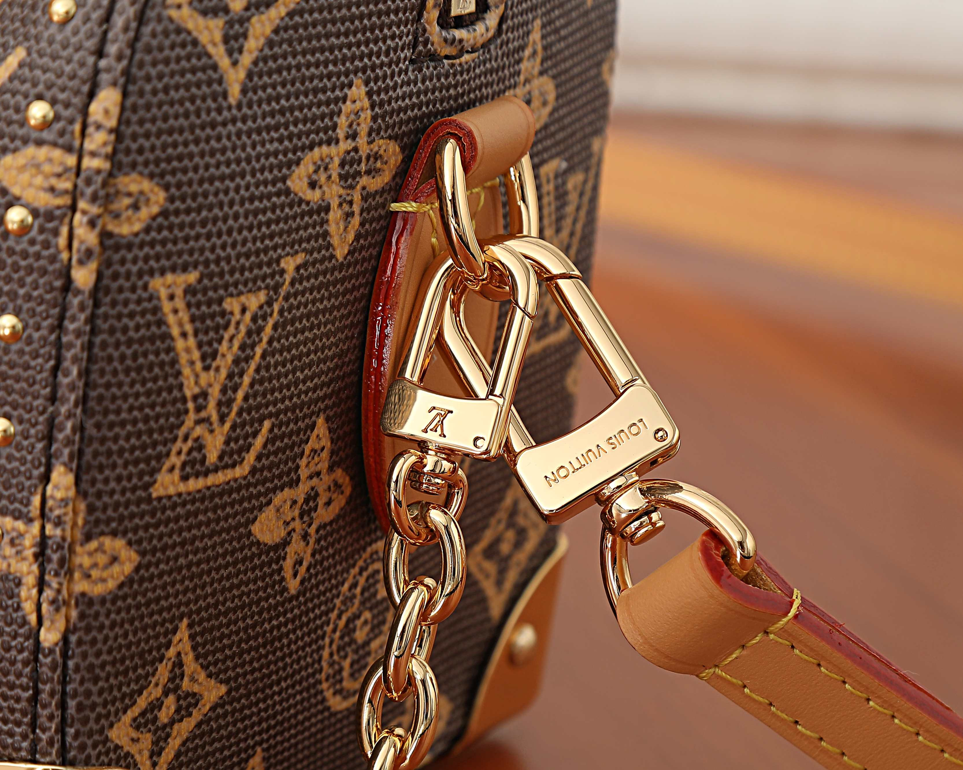 LV SPEEDY TRUNK 20 Handbag M28102 13.5x11x20.5cm