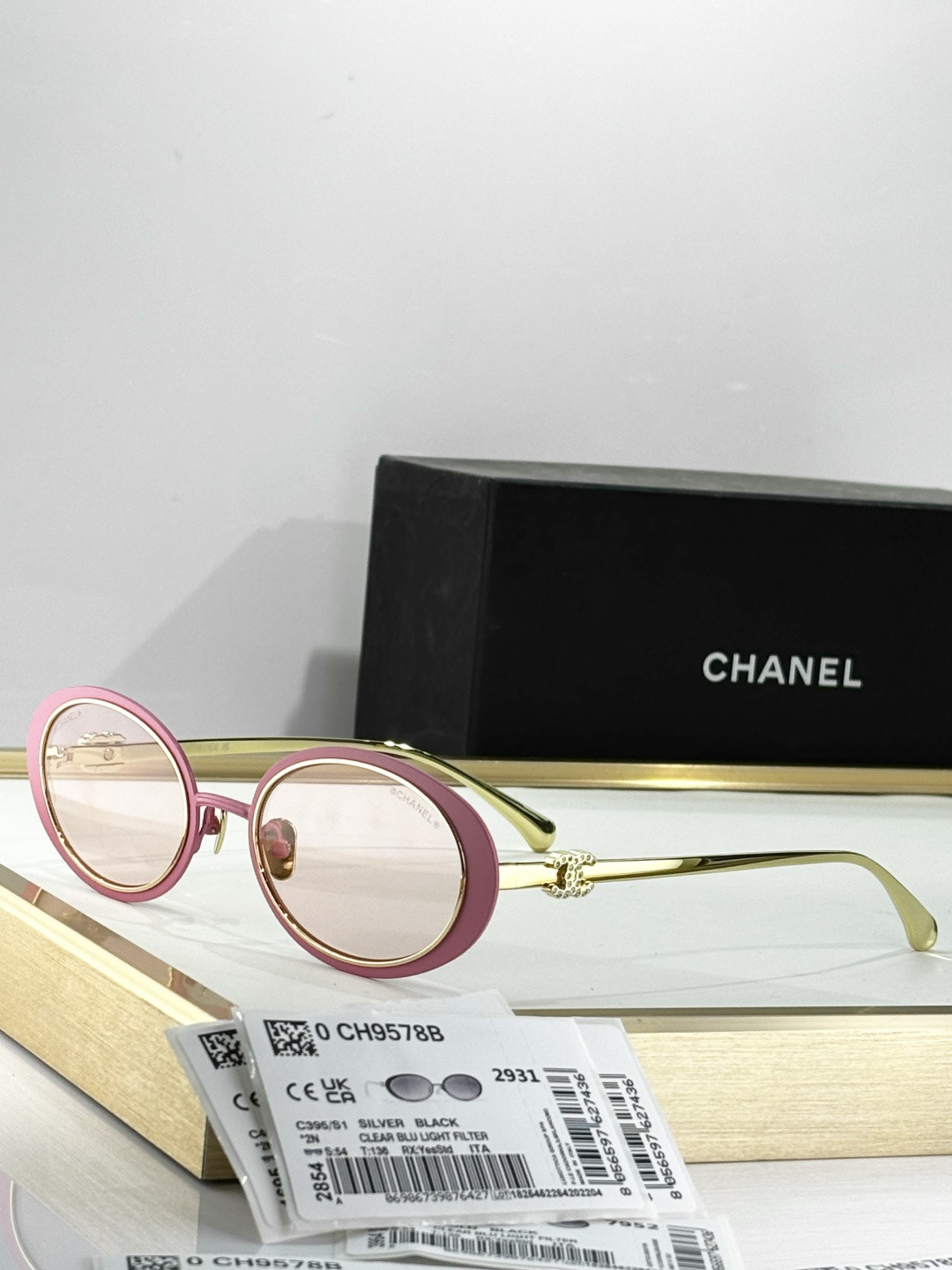 Ch*el glasses ch9578b 54-23-136
