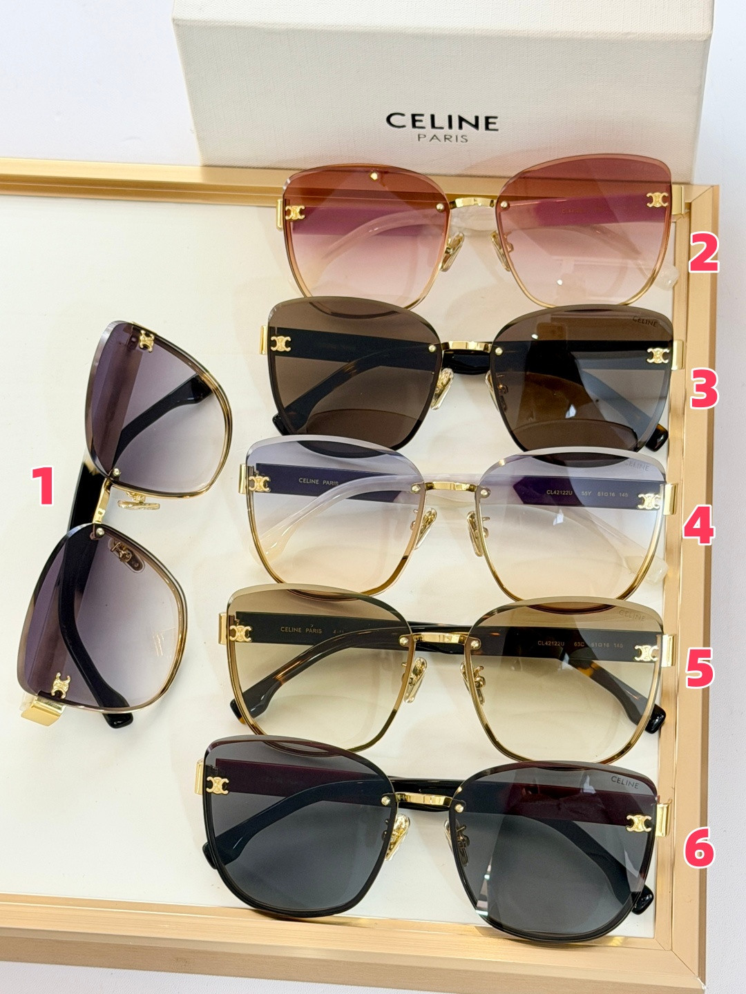 Ce**e glasses cl42122u 61-16-145