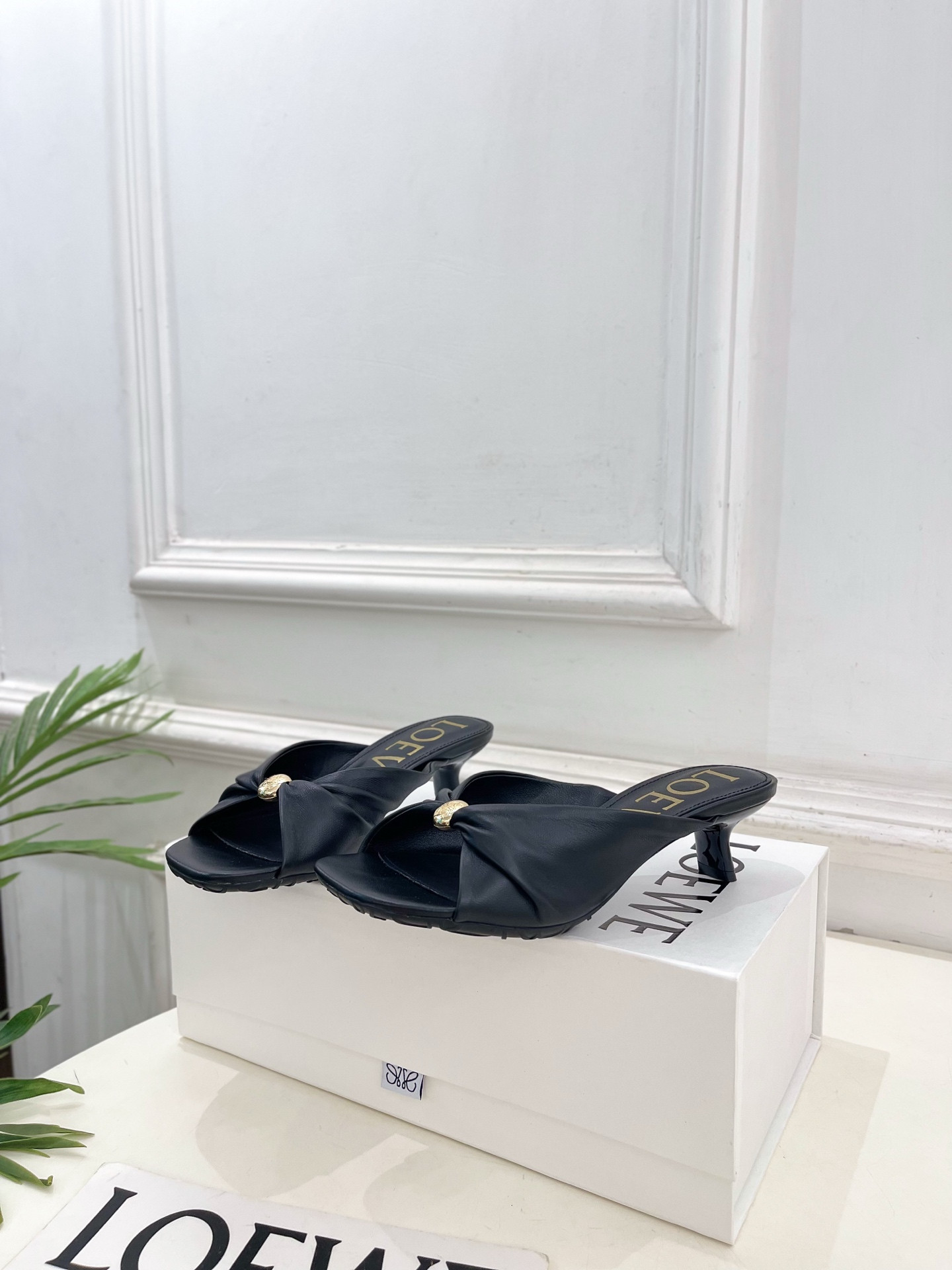 ua L0ew* pebble soft slide 4.5cm heel